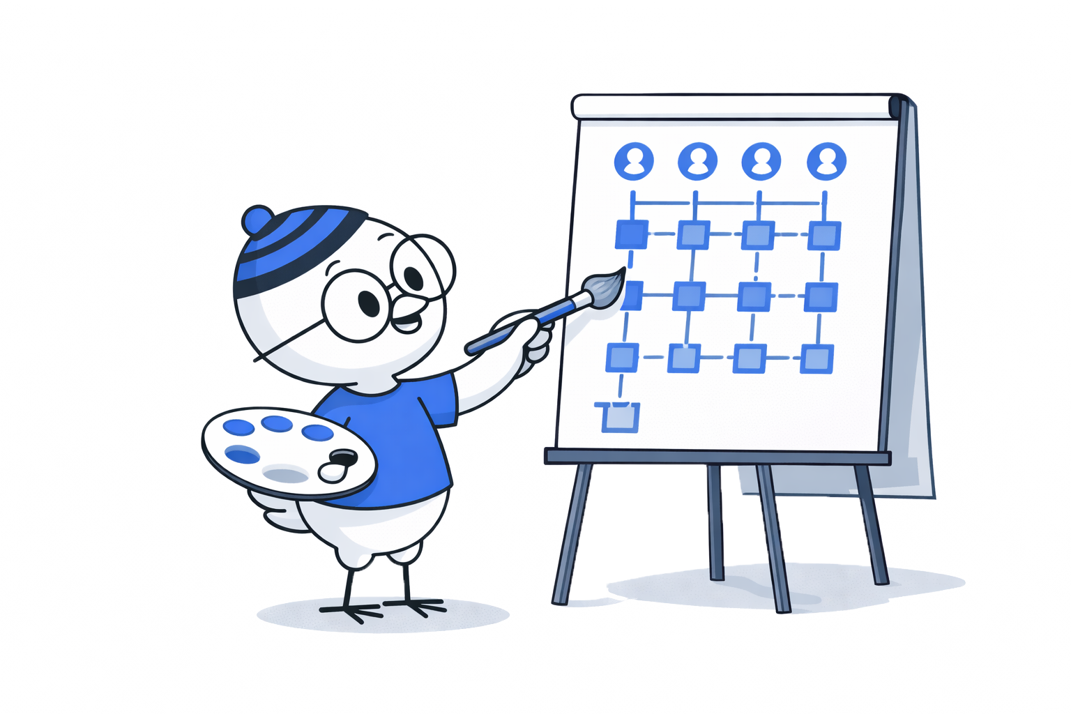 Teamo AI mascot